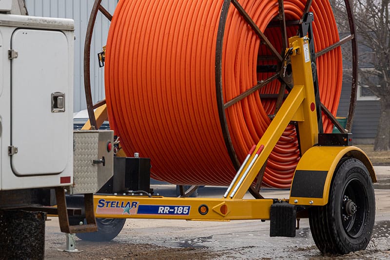Stellar RR-185 Single-Reel Cable Trailer