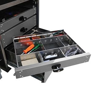 Egg-Crate Dividers / Removable Drawers