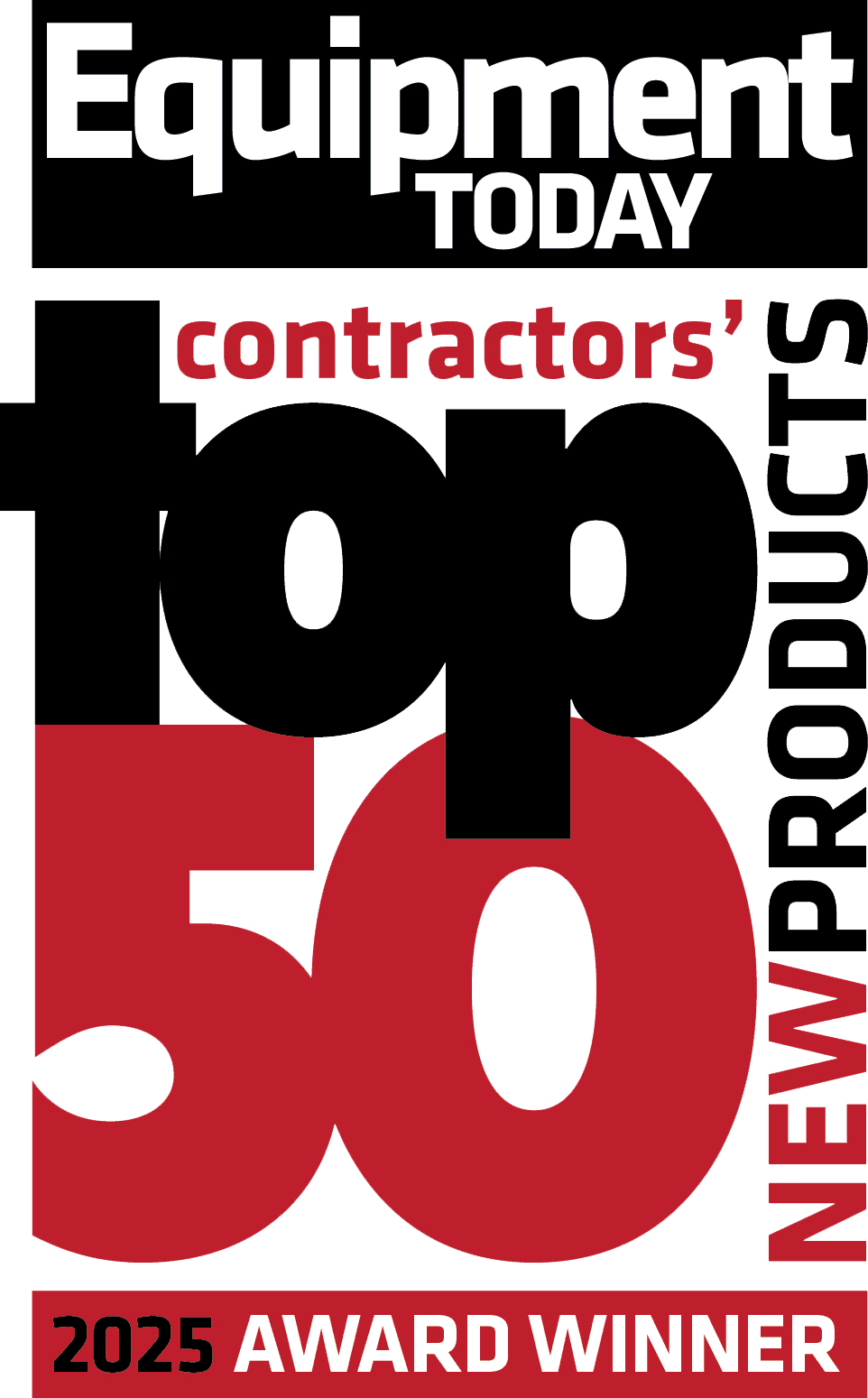 Equipment Today Top 50 contractor's new products 2025